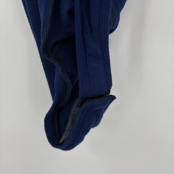 NWT ALIX NYC Hester Bodysuit Asymmetric, Sz XS, Marine Blue Luxury Modern Sexy - Picture 9 of 12